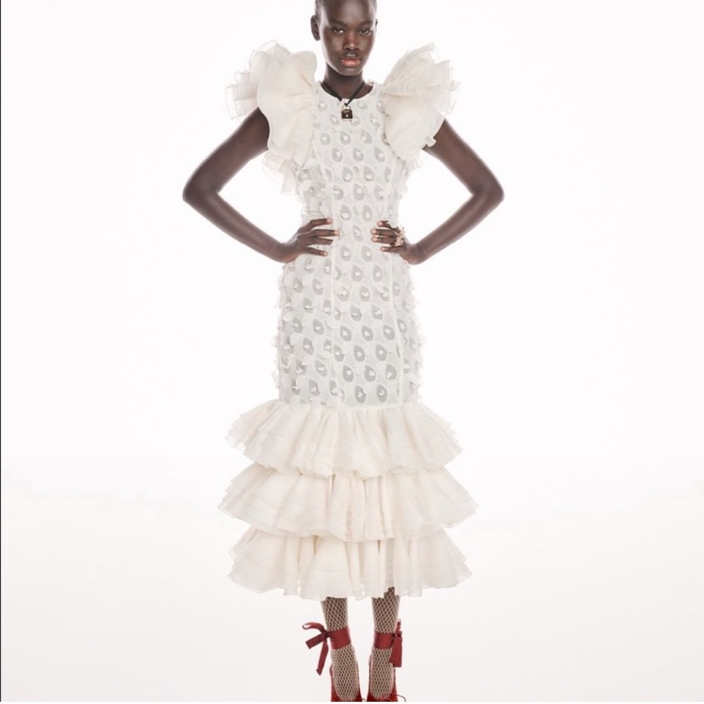 Zimmermann Dancer Frilled Dress
